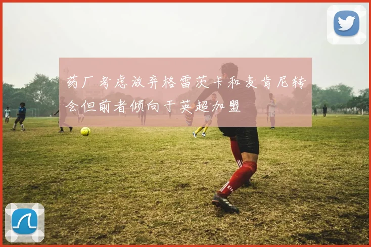药厂考虑放弃格雷茨卡和麦肯尼转会但前者倾向于英超加盟